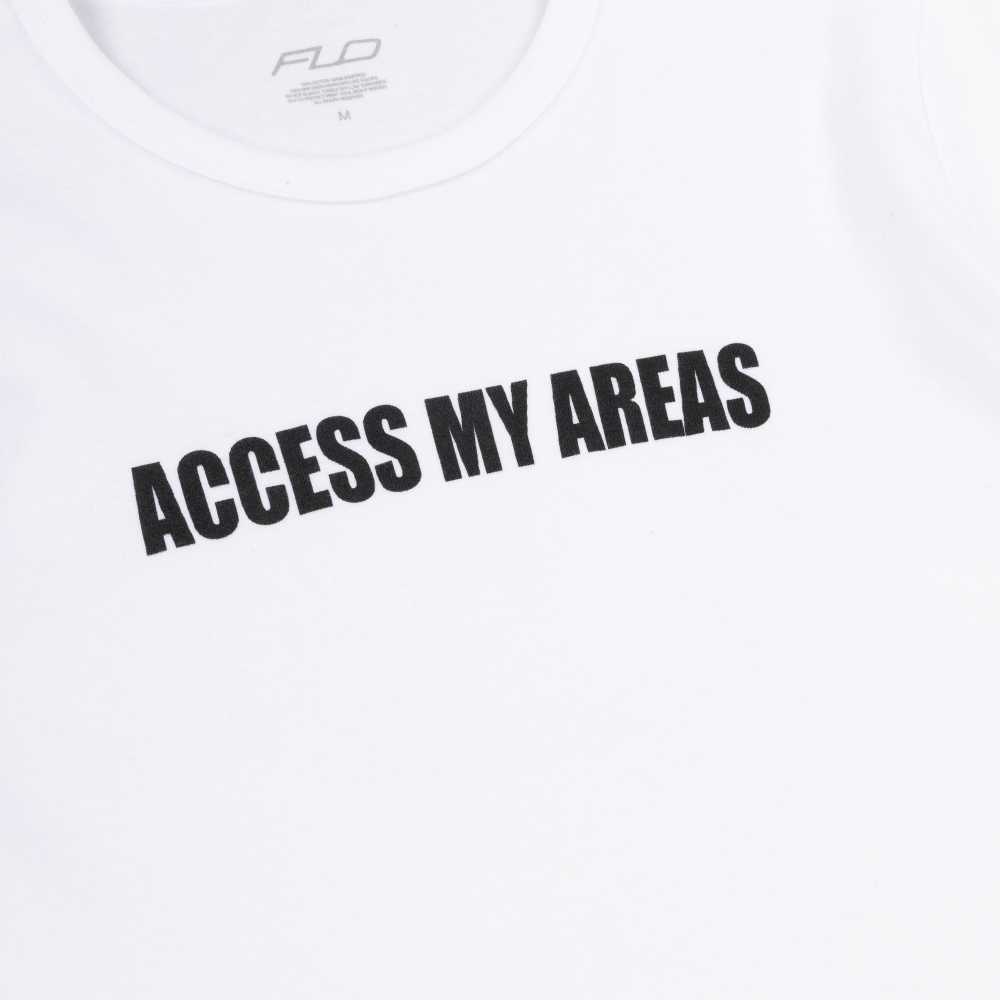 Access My Areas Baby Tee Logo