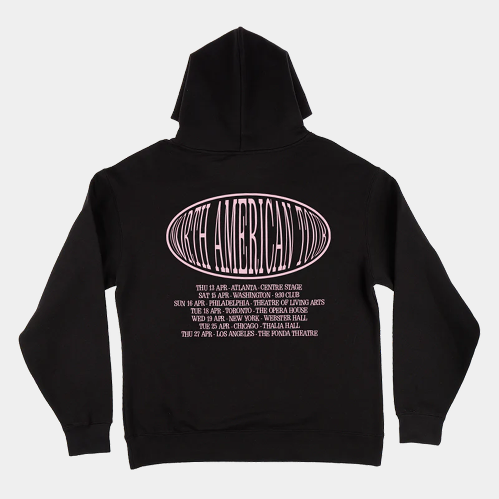 North America Tour Hoodie: Black Back