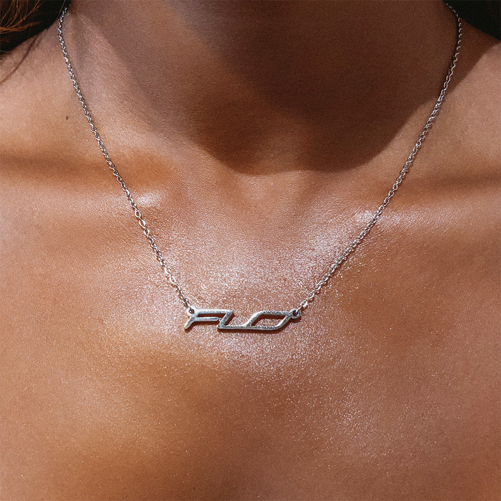 FLOGO SILVER NECKLACE 5