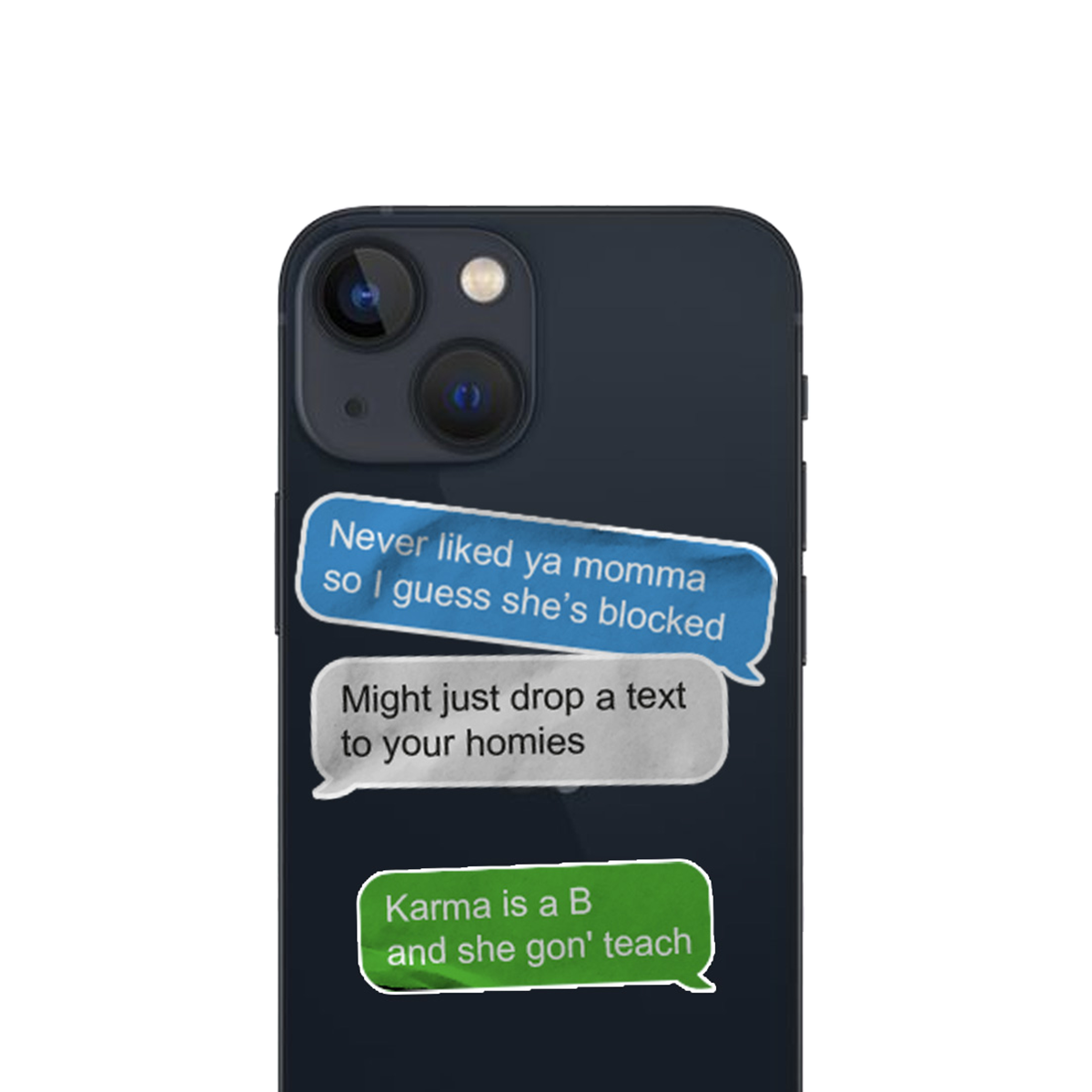 FLO Lyric Stickers Phone